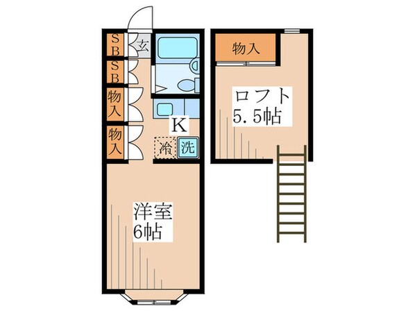 パティオ  ヴィラの物件間取画像